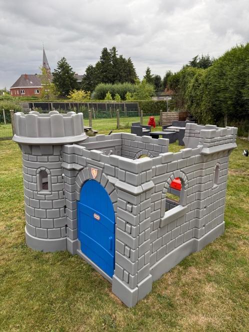 Speelkasteel little tikes, Kinderen en Baby's, Speelgoed | Buiten | Speelhuisjes, Zo goed als nieuw, Kunststof, Ophalen