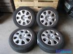 PEUGEOT 307 BANDEN STALEN VELGEN 196 65 15 INCH 4X108, Gebruikt, Peugeot