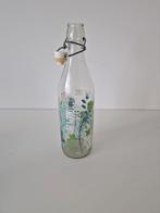 Glazen fles, Sport en Fitness, Ophalen, Gebruikt
