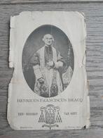 Heel oud bidprentje,  XXII bisschop van Gent,  1804 - 1888, Verzamelen, Ophalen of Verzenden