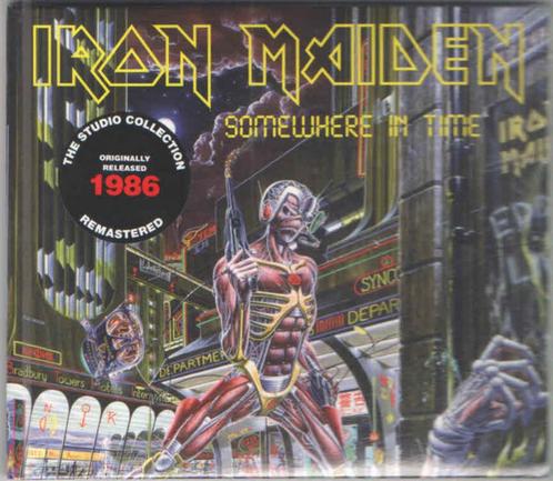 CD NEW: IRON MAIDEN - Somewhere In Time (1986 Digipak), Cd's en Dvd's, Cd's | Hardrock en Metal, Nieuw in verpakking, Ophalen of Verzenden
