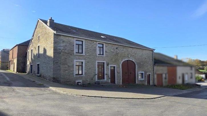 Framont (Paliseul): authentieke Ardeense woning met tuin., Immo, Huizen en Appartementen te koop, Provincie Luxemburg, 500 tot 1000 m²