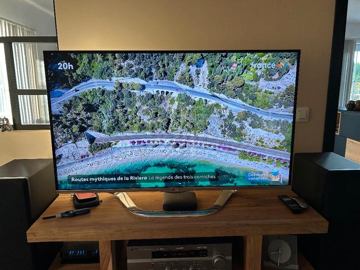 Smart TV LG 47LA7408 LED Plus Full-HD Cinema 3D - 119 cm, Audio, Tv en Foto, Televisies, Zo goed als nieuw, LED, 100 cm of meer