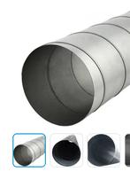 Spiraalbuis Calva L 3 m D 315mm, Doe-het-zelf en Bouw, Ophalen, Minder dan 20 mm, 2 tot 4 meter, Aluminium