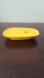 MUUTO kandelaar geel float kaars Deens design Scandinavië, Overige materialen, Gebruikt, Overige kleuren, Ophalen of Verzenden