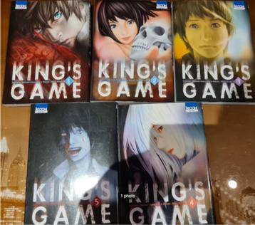 Manga King's Game (collection complète - 5 tomes)