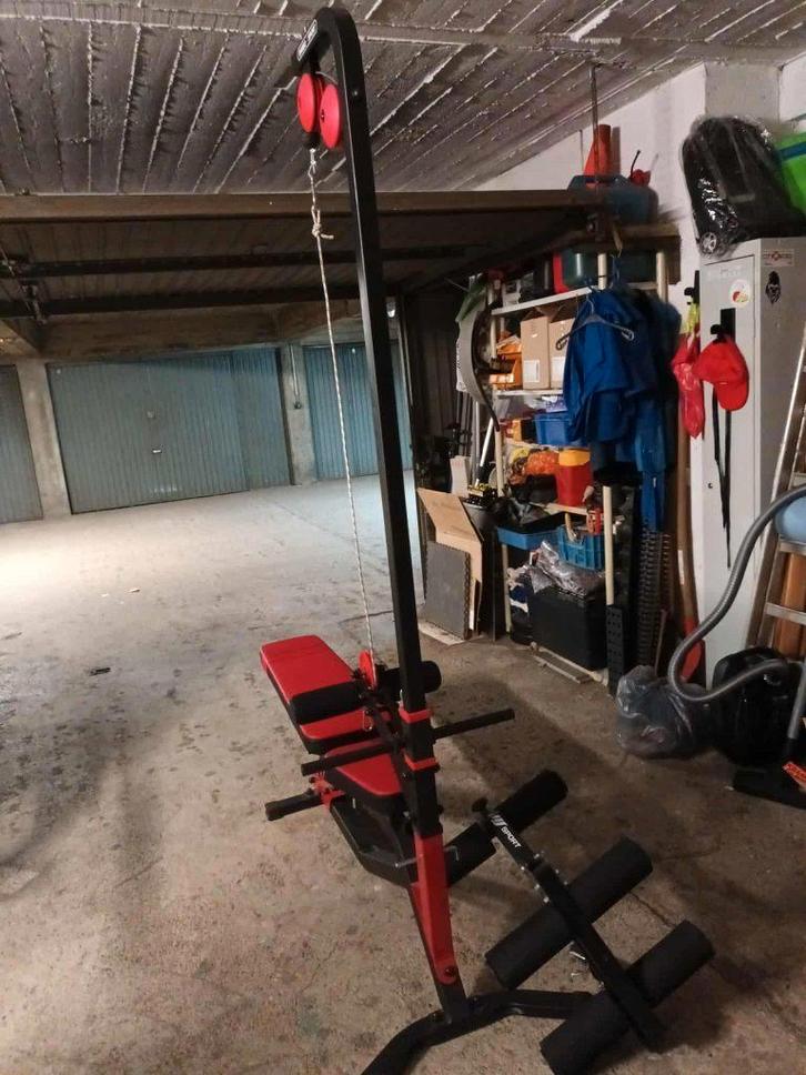 materiel de musculation en parfait état, Sport en Fitness, Fitnessmaterialen, Zo goed als nieuw, Armen, Benen, Borst, Buik, Rug