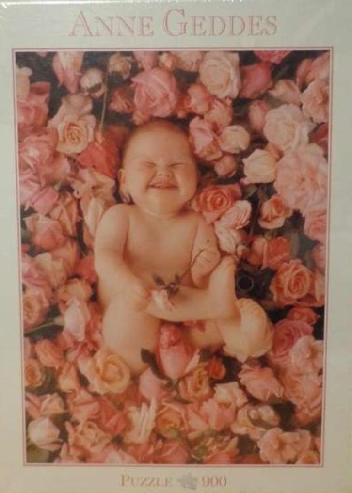 Puzzel Anne Geddes 900 st. NIEUW & SEALED Aankoopprijs 29.95, Hobby en Vrije tijd, Denksport en Puzzels, Nieuw, Legpuzzel, 500 t/m 1500 stukjes