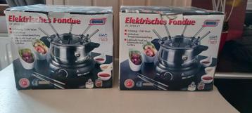 Elektrisch Fondue, 2 stuks beschikbaar voor biedingen