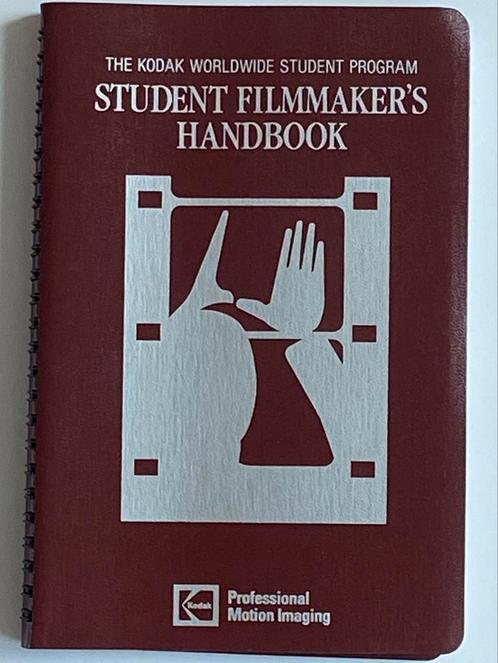 Student Filmmaker’s Handbook – Kodak – Like New, Livres, Art & Culture | Photographie & Design, Comme neuf, Technique
