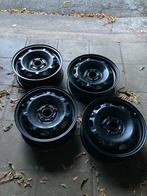 4 stalen Velgen VW polo, Auto diversen, Wieldoppen, Ophalen, Zo goed als nieuw