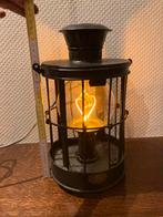 WO1 loopgravenlantaarn omgebouwd tot lamp, Antiek en Kunst, Antiek | Verlichting, Ophalen