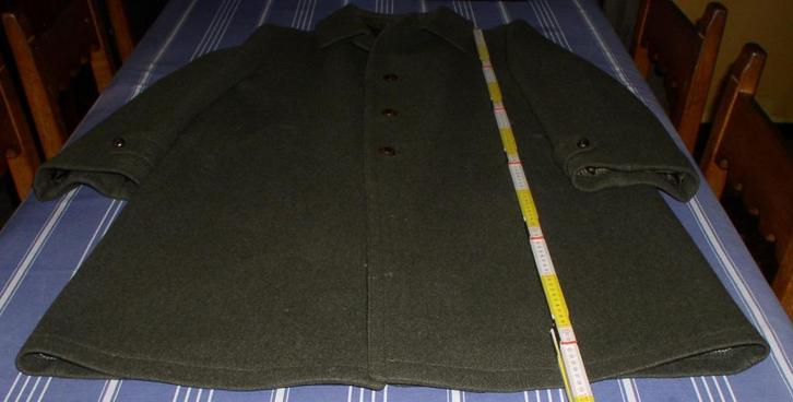 Groene loden heren winterjas uit puur wol, Kleding | Heren, Jassen | Winter, Zo goed als nieuw, Maat 48/50 (M), Groen, Ophalen