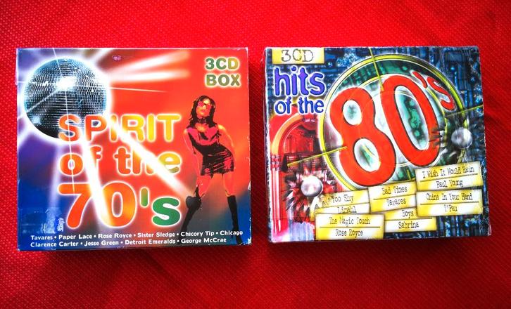 CD-boxen “Hits of the 70’s-80’s”, Cd's en Dvd's, Cd's | Pop, Gebruikt, Ophalen of Verzenden