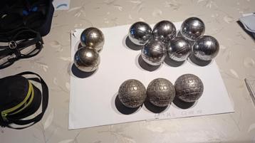 Petanqueballen 11x, Enlèvement, Utilisé
