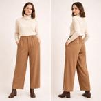 Elegante camel herfstbroek van Lola & Liza – maat 42, Kleding | Dames, Broeken en Pantalons, Beige, Maat 42/44 (L), Ophalen of Verzenden