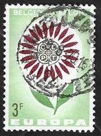 1 Postzegel België 1964 Europa Bloem, Postzegels en Munten, Postzegels | Europa | België, Europa, Frankeerzegel, Ophalen of Verzenden