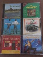 Lot van 6 cd's met klassiek Ierse songs & artists, Européenne, Enlèvement, Utilisé