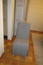 6 stoelhoezen , linnen uitvoering zo goed als nieuw, Huis en Inrichting, Stoelen, Ophalen, Zo goed als nieuw, Vijf, Zes of meer stoelen