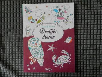 Coloriage créatif Happy animals disponible aux enchères