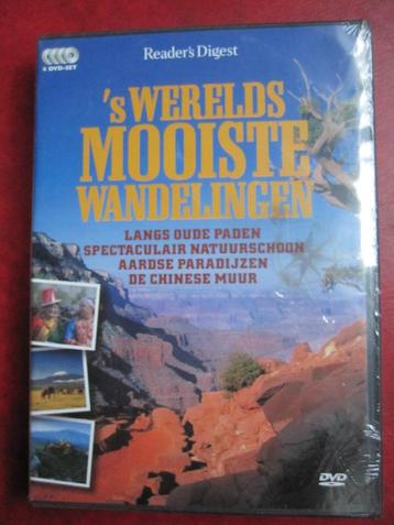 's Werelds mooiste wandelingen (4 disc) nieuw in de verpakki beschikbaar voor biedingen