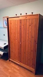 grenen kleerkast, Huis en Inrichting, Ophalen, 100 tot 150 cm, Grenen, Zo goed als nieuw