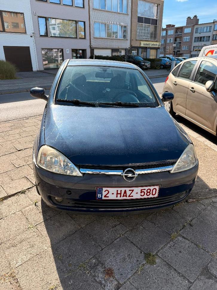 Opel Corsa 1.2i 2003, Auto's, Opel, Particulier, Corsa, ABS, Benzine, Blauw, Ophalen