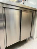 Inox kast, Ophalen