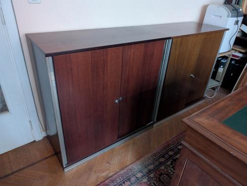 UPDATE MIM Roma kantoormeubelset, vintage (60-70's), Huis en Inrichting, Kasten | Roldeurkasten en Archiefkasten, Gebruikt, Ophalen of Verzenden