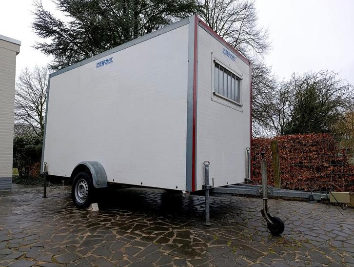 chantier de construction, cabane, chantier naval avec attela, Bricolage & Construction, Abris de chantier & Baraques de chantier