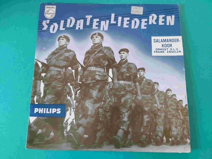 LP Belgisch Leger Marsmuziek Soldaat Erens Limburg, Cd's en Dvd's, Vinyl | Nederlandstalig, Gebruikt, Overige genres, Verzenden