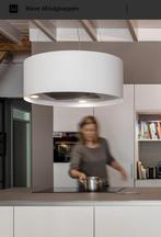 Wave Design afzuigkap rond keuleneiland wit, Ophalen, Gebruikt, Vrijstaand, Eilandschouwkap