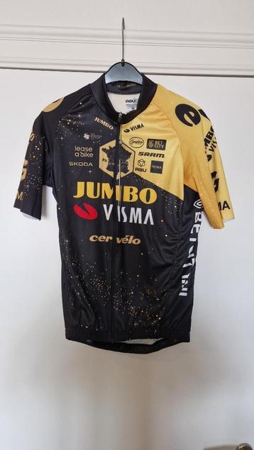 Wielertruitje JUMBO VISMA Lease a bike maat M  AGU NIEUW beschikbaar voor biedingen