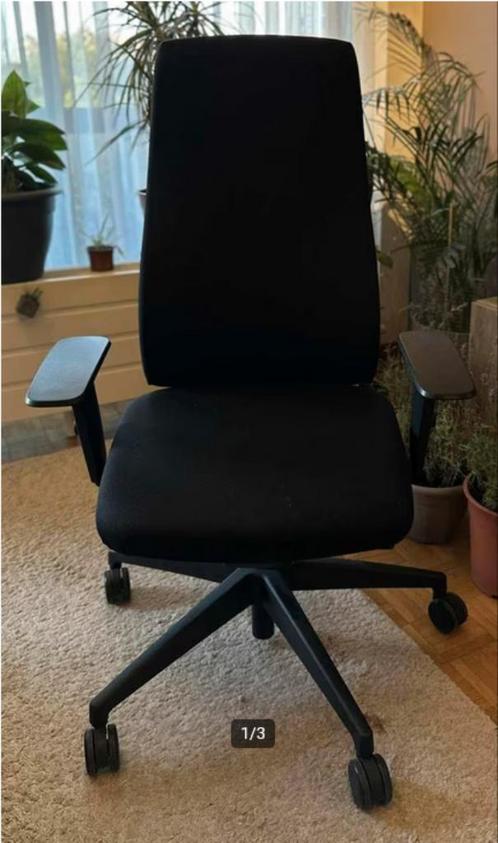 Ergonomische bureaustoel - Interstuhl Goal Smart 1S08A, Huis en Inrichting, Bureaustoelen, Zo goed als nieuw, Bureaustoel, Zwart