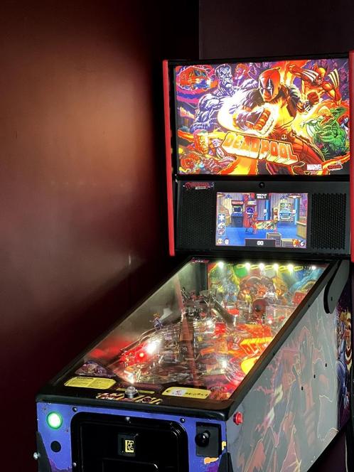 Deadpool Pinball, Verzamelen, Automaten | Flipperkasten, Zo goed als nieuw, Elektronisch, Flipperkast, Stern, Ophalen