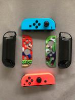 Nintendo switch Joy Con Hoesjes - Mario en luigi / Grijs, Ophalen, Zo goed als nieuw, Switch