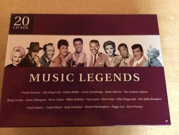 Offret 20 CD Music Legends beschikbaar voor biedingen