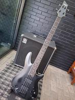 Schecter Evil Twin, Ampeg BA 115, Boss ME 70, Muziek en Instrumenten, Ophalen, Zo goed als nieuw