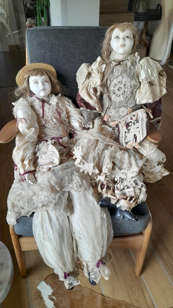 oude poppen, Antiek en Kunst, Curiosa en Brocante, Ophalen