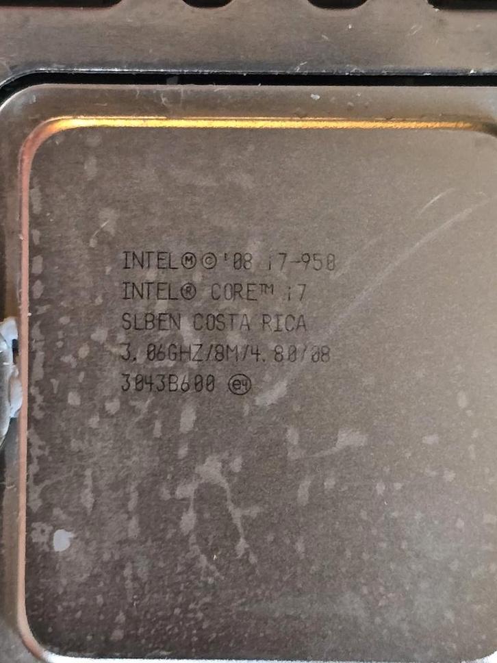 intel core i7 950, Computers en Software, Processors, Gebruikt, 4-core, 3 tot 4 Ghz, Ophalen of Verzenden
