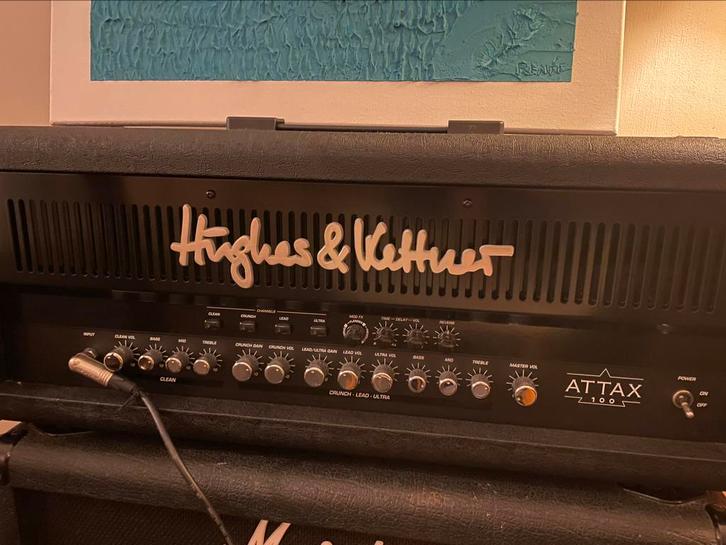 Hughes & Kettner Attax 100, Muziek en Instrumenten, Versterkers | Bas en Gitaar, Zo goed als nieuw, Ophalen