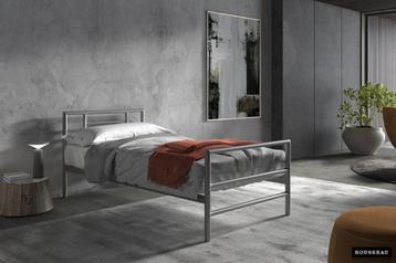 YH Bedden Metaal NIEUW 90x200/ 140x200cm/160x200cm +Levering, Enlèvement ou Envoi, Neuf, Sommier à lattes