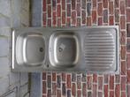 Inox spoelbak, Ophalen, Gebruikt, Minder dan 25 cm, Minder dan 100 cm