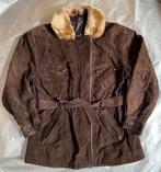 Gecentreerde vest met riemragazzi, daim, M 38, Ophalen, Maat 38/40 (M), Bruin, Jasje