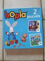 Puzzle Hopla - 2 pièces, Enlèvement ou Envoi, 10 à 50 pièces, Utilisé