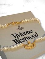 goude parel ketting vivienne westwood, Enlèvement ou Envoi, Neuf, Or