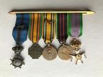 Baret Mini medailles, Ophalen of Verzenden, Landmacht, Lintje, Medaille of Wings