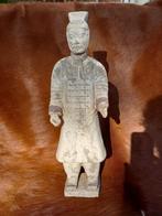 3 beelden Chinees terracottaleger per stuk, Gebruikt, Ophalen of Verzenden, Mens