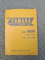 Yamaha rd50m werkboek, Fietsen en Brommers, Ophalen of Verzenden, Zo goed als nieuw, Yamaha