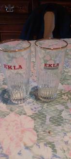 5 mooie vintage glazen brouwerij van den heuvel brussel, Verzamelen, Biermerken, Ophalen of Verzenden